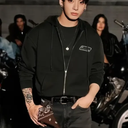 Jungkook x Calvin Klein Hoodie | CK JK Zip-Up Hoodie