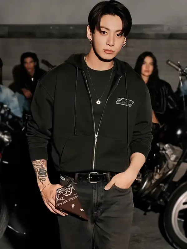 Jungkook x Calvin Klein Hoodie | CK JK Zip-Up Hoodie