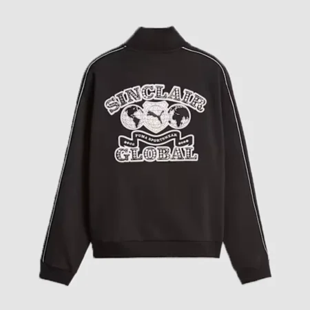 PUMA x SINCLAIR 2026 T7 Black Track Jacket Unisex - Danezon