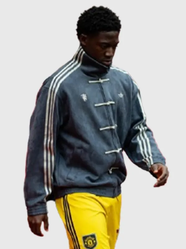 Manchester United Adidas Chinese New Year Jacket - Grey