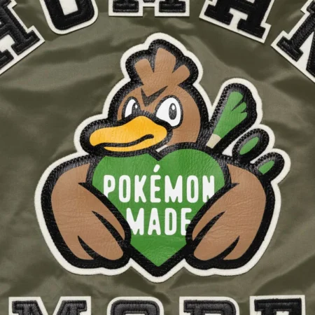 Unisex Pokémon x Human Made Satin Bomber Jacket – Buy Now
