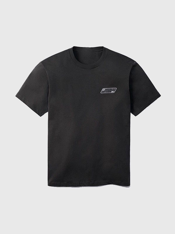 CKJK ジョングク　 ロゴバッジ　Tシャツ　M ブラック Jung Kook CK Logo Badge T-Shirt – Limited Drop