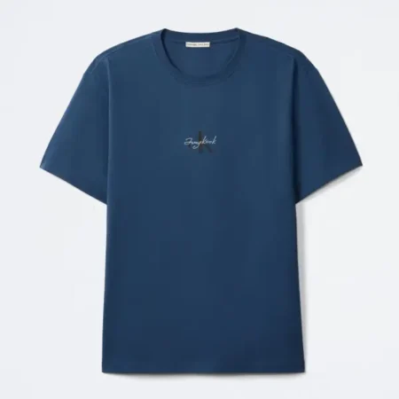   Jungkook モノロゴ Tシャツ S ブル Calvin Klein x Jungkook Monogram T-shirt - Danezon