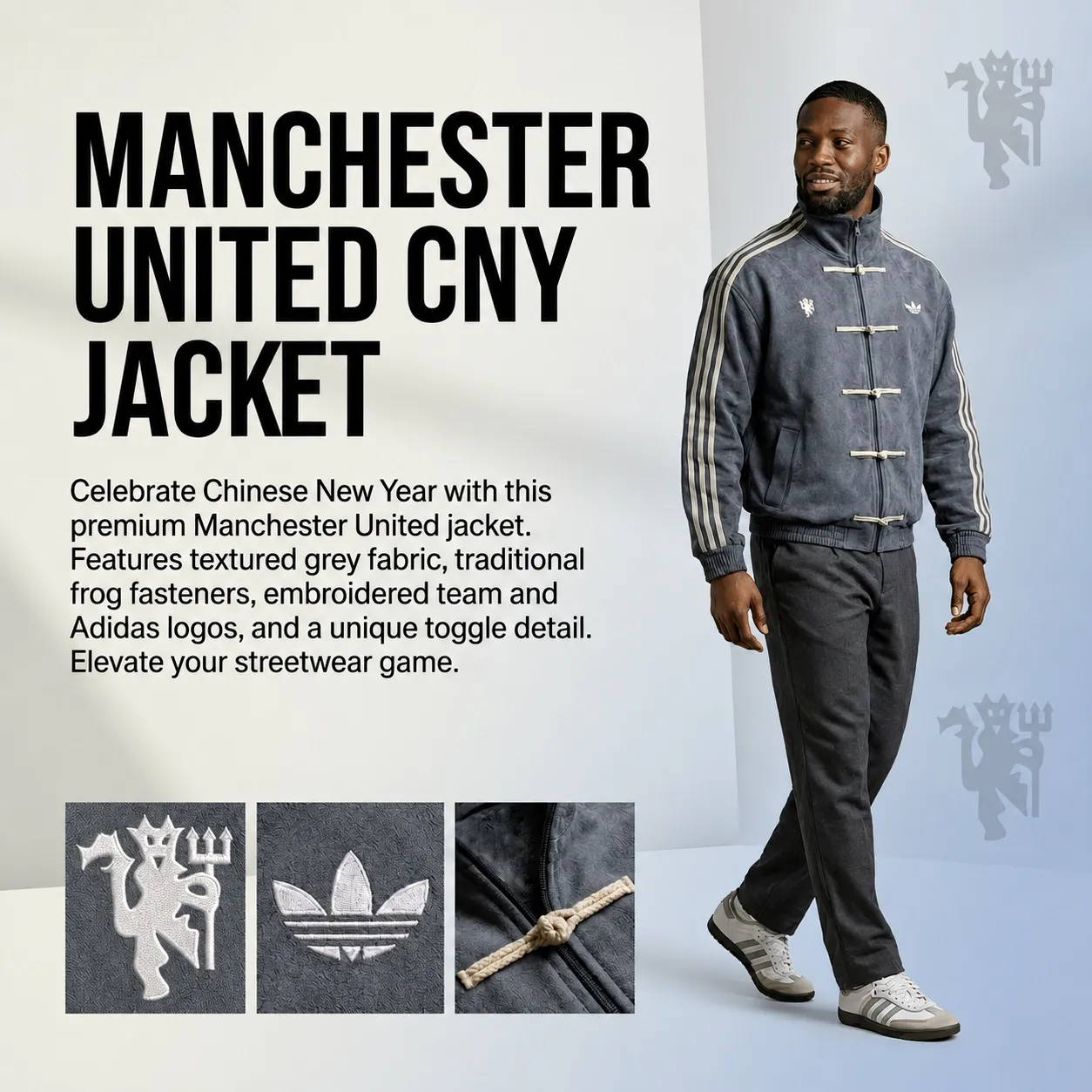 Shop the Manchester United 2026 Chinese New Year Jacket