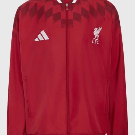 26/27 Liverpool FC Stadium Red Track Jacket Unisex
