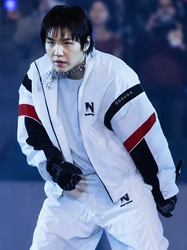 Stanford Stadium BTS Min Yoongi Arirang World Tour Jacket