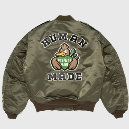 Unisex Pokémon x Human Made Satin Bomber Jacket – Buy Now