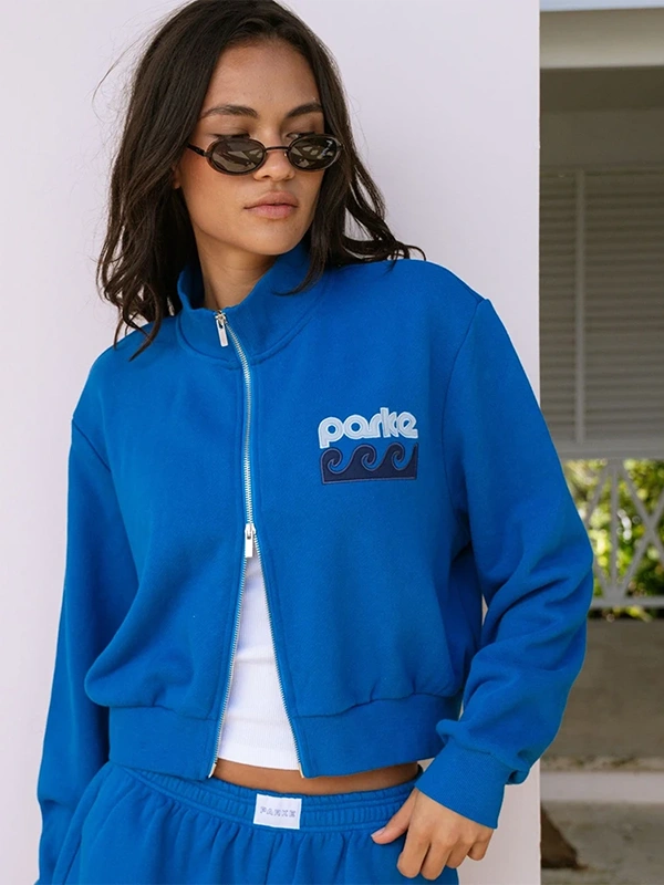 Parke 2026 Zip Up Mockneck | Parke Summerland Zip Up Jacket