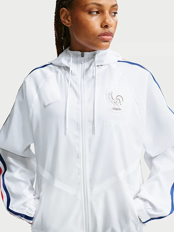 Nike Jacquemus France Anthem Jacket - White Jacquemus Jacket