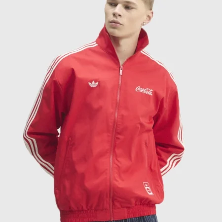 2026 Adidas x Coca-Cola Firebird Classic Logo Men's Track Jacket