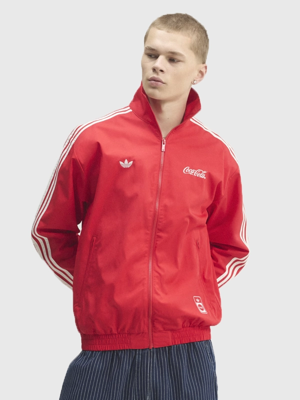 2026 Adidas x Coca-Cola Firebird Classic Logo Men's Track Jacket
