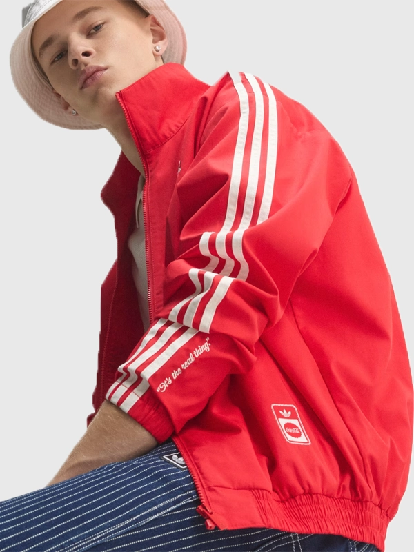 2026 Adidas x Coca-Cola Firebird Classic Logo Men's Track Jacket