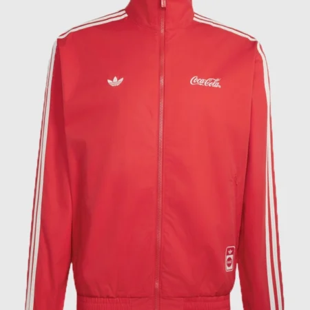2026 Adidas x Coca-Cola Firebird Classic Logo Men's Track Jacket