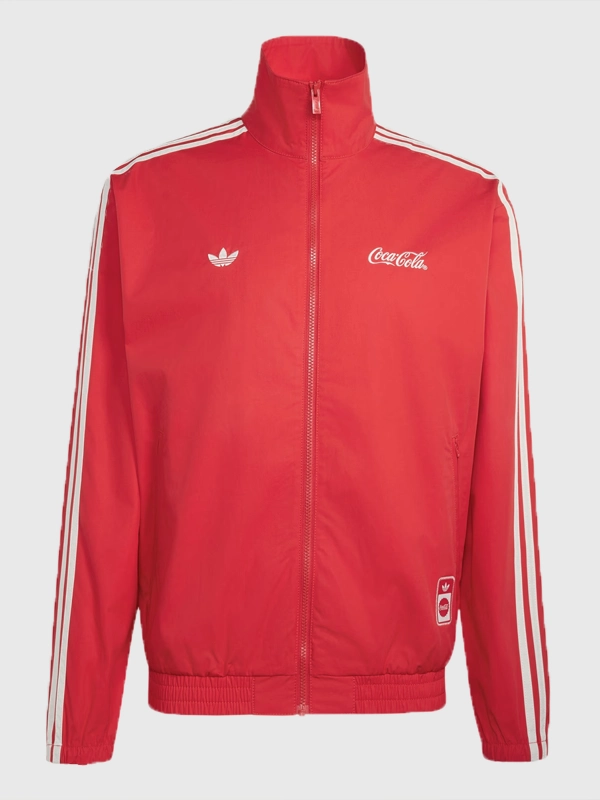 2026 Adidas x Coca-Cola Firebird Classic Logo Men's Track Jacket