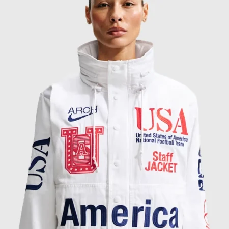 Virgil Abloh Archive x Nike USA Woven Staff Jacket - Unisex