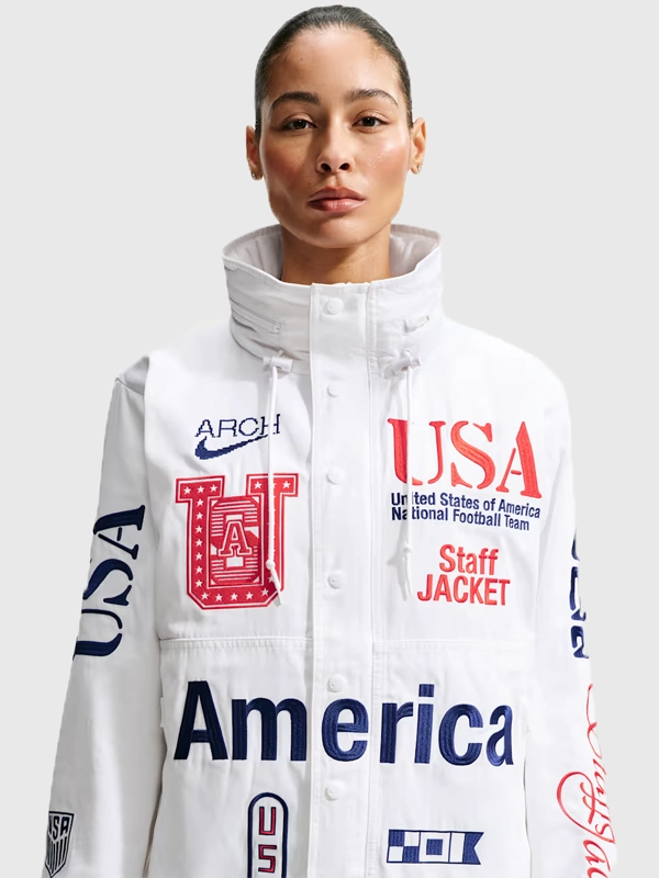 Virgil Abloh Archive x Nike USA Woven Staff Jacket - Unisex