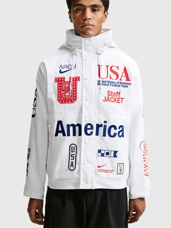 Virgil Abloh Archive x Nike USA Woven Staff Jacket - Unisex