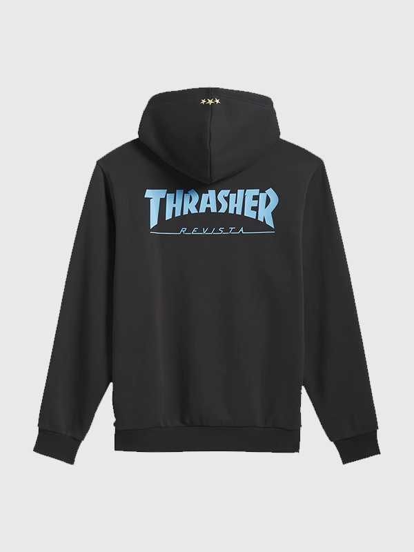 Adidas Argentina x Thrasher FIFA World Cup 2026 Black Hoodie