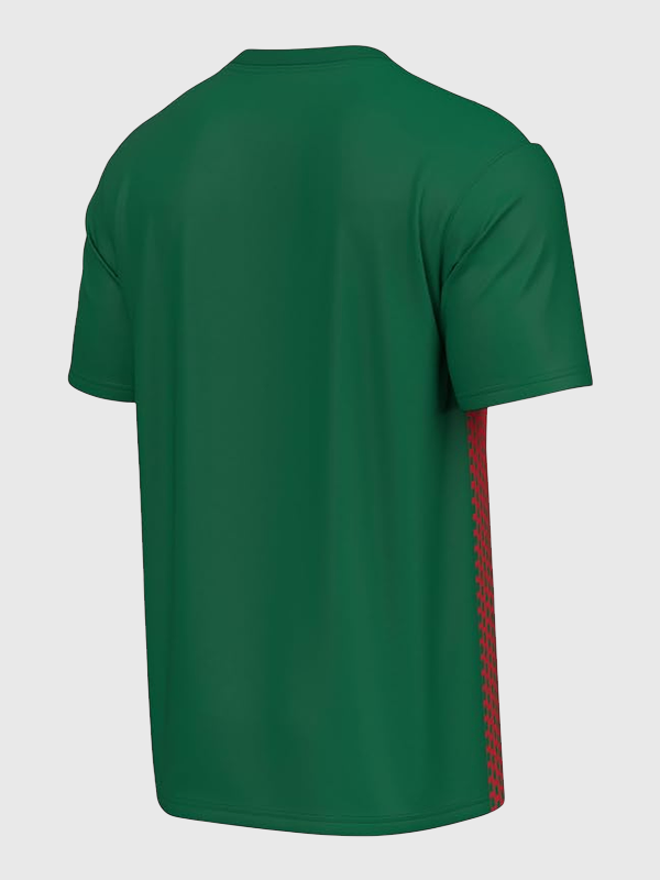 Unisex Short Sleeve Mexico Team World Cup Multicolor T-Shirt