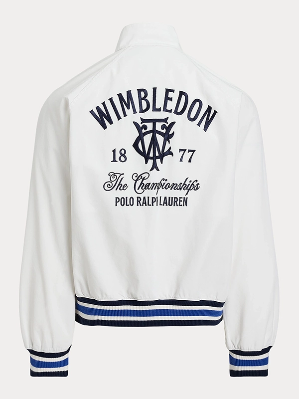 POLO RL Wimbledon ガールズ ジャケット160（S）サイズ 新品 Unisex Polo Ralph Lauren x Wimbledon Twill Jacket - 2026