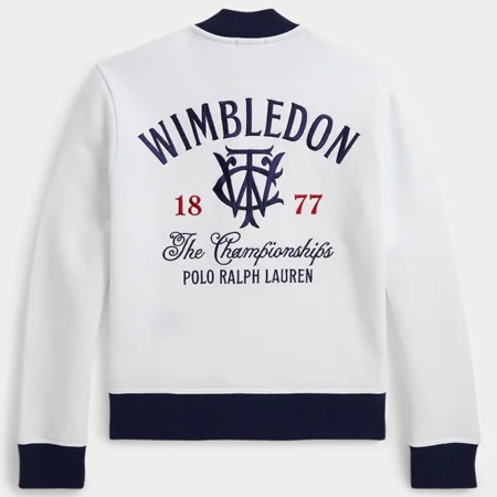 Unisex Polo Ralph Lauren x Wimbledon Fleece Baseball Jacket