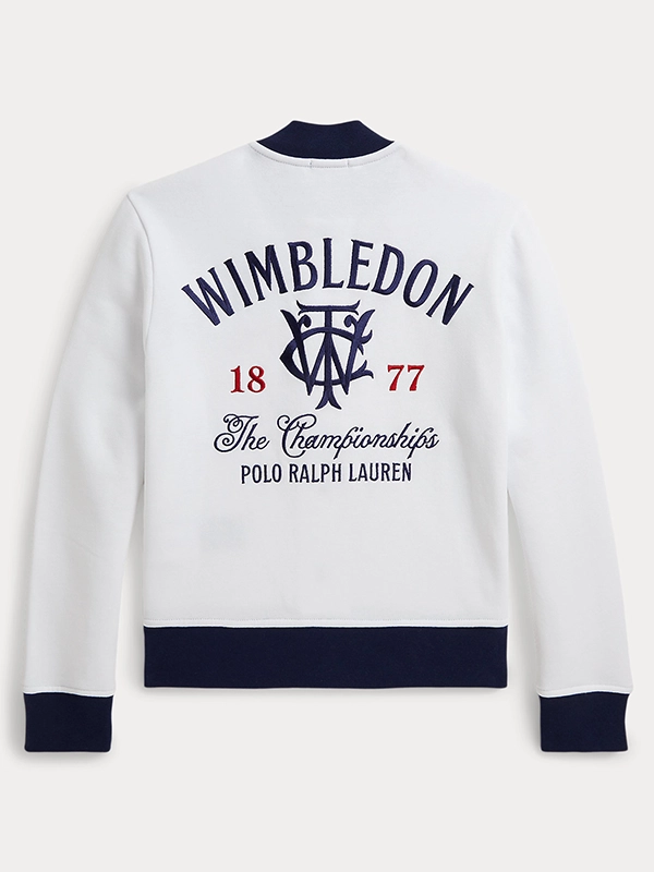 Unisex Polo Ralph Lauren x Wimbledon Fleece Baseball Jacket